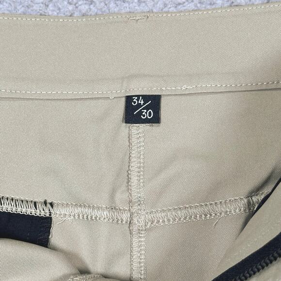 Public Rec Workday Chino Pants Men's 34/30 Sand Stretch Casual Preppy Office - Picture 6 of 16